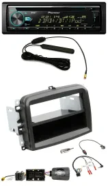 Pioneer CD MP3 Lenkrad DAB USB Autoradio für Fiat 500 L (ab 2012)
