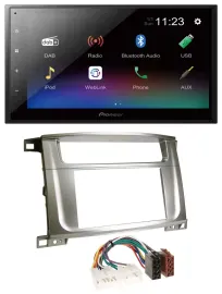 Pioneer USB Bluetooth DAB 2DIN MP3 Autoradio für Lexus LX-470 (2003-2007)