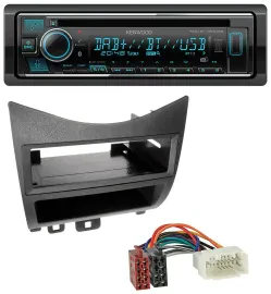 Автомагнитола для Honda Accord (2003–2007) Kenwood MP3, Bluetooth, DAB, USB, CD