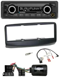 Blaupunkt Bluetooth DAB Lenkrad USB Autoradio für Fiat Multipla 2006-2010