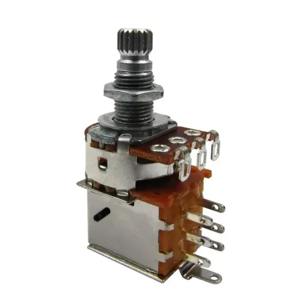 Потенциометр для гитары FLEOR M00046-4 Push-Pull B500k