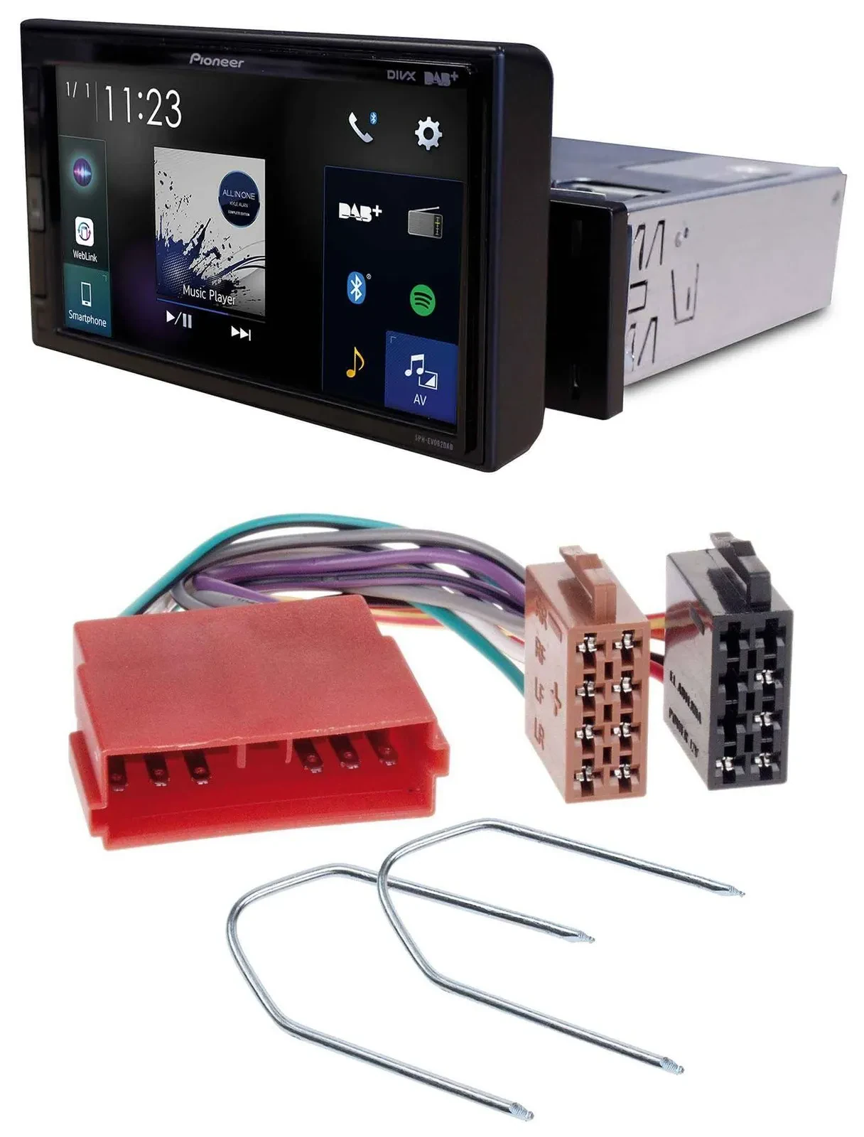 Pioneer DAB MP3 Bluetooth USB Autoradio für Citroen BX 1992-1994 XM 1989-2000