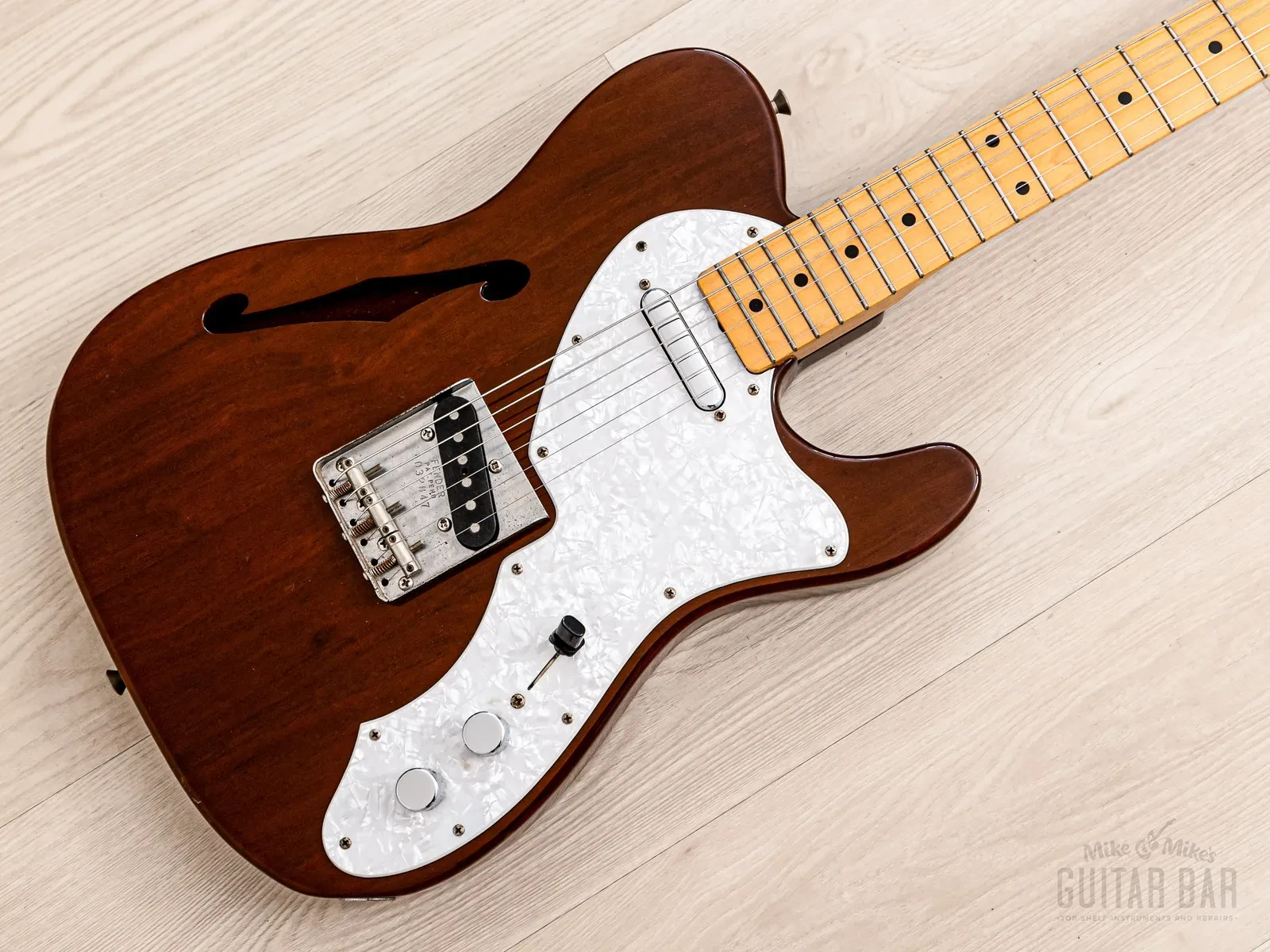 2004 Fender Telecaster Thinline ‘70 Vintage Reissue TN70/MAHO Mahogany, Japan
