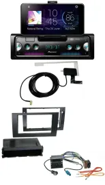 Pioneer DAB Bluetooth MP3 USB Autoradio für Audi A4 01-08 B6 B7 Symphony Quadloc