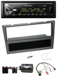 Автомагнитола Pioneer для Opel Agila/Corsa C/Omega Bluetooth, USB, DAB, черный
