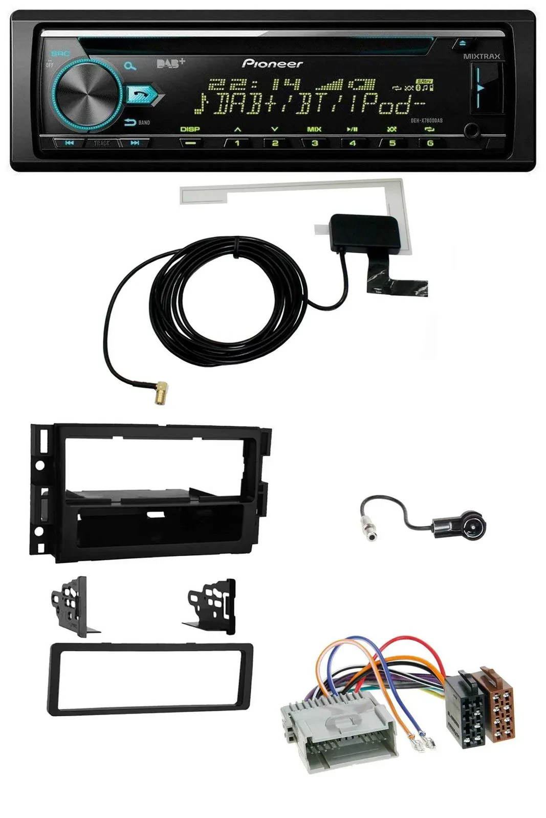 Pioneer MP3 AUX CD USB DAB Autoradio für Buick Enclave 2008-2012 Lucerne 2006-20