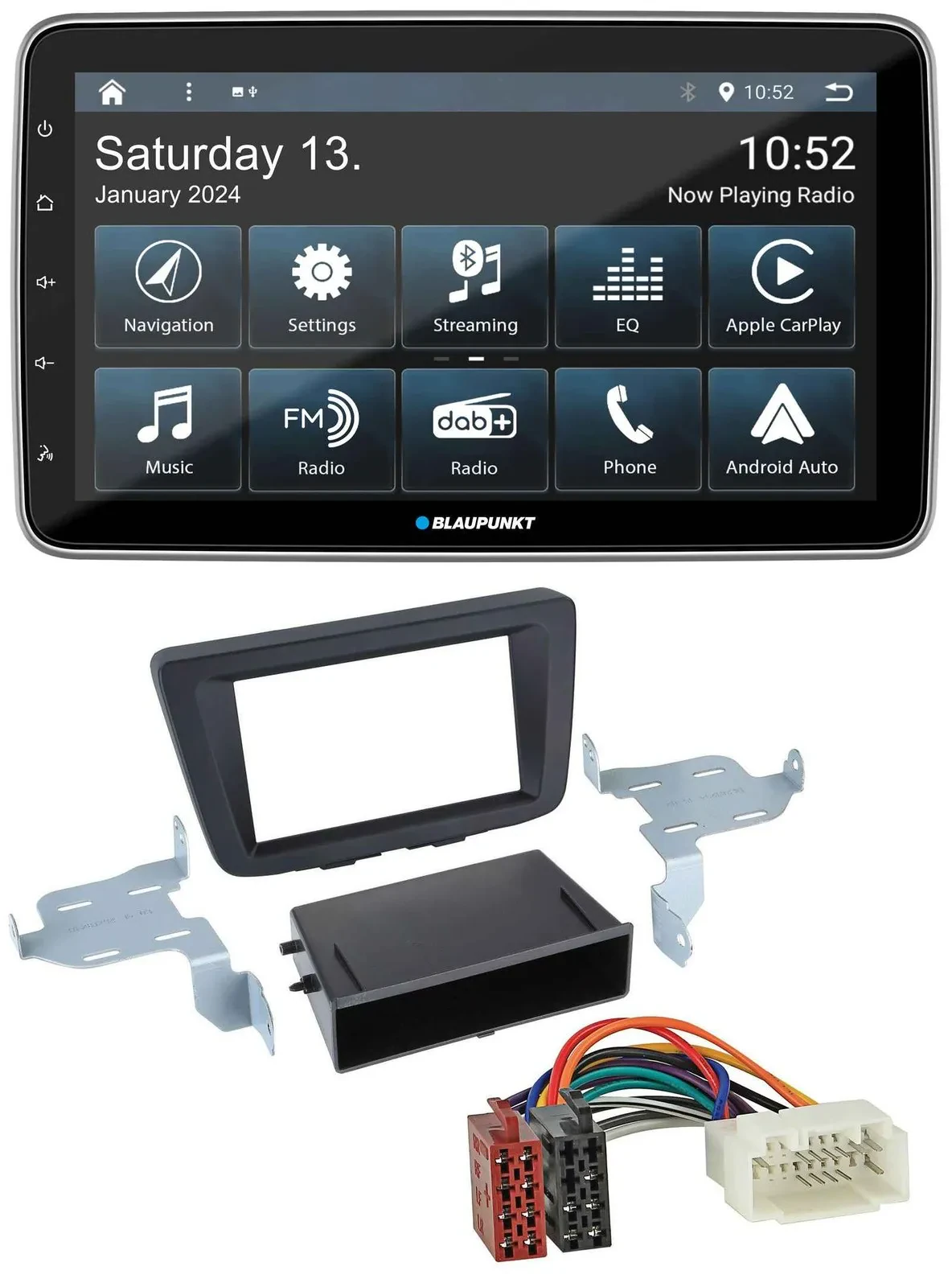 Blaupunkt USB DAB SD MP3 Bluetooth Autoradio für Suzuki Baleno (EW, ab 2016)