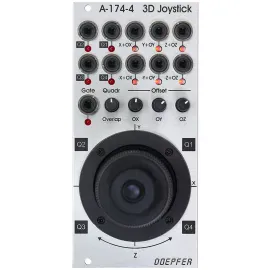 MIDI-контроллер для модульного синтезатора Doepfer A-174-4 3D Joystick
