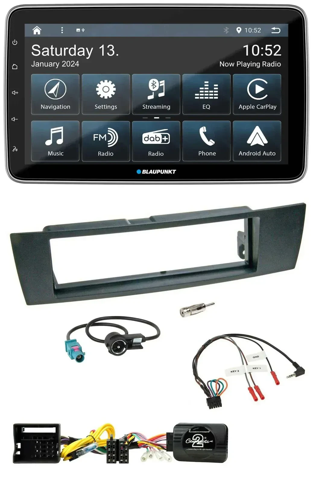Blaupunkt USB DAB SD Lenkrad Bluetooth Autoradio für BMW 1er E87 3er E90-3 X1 E8
