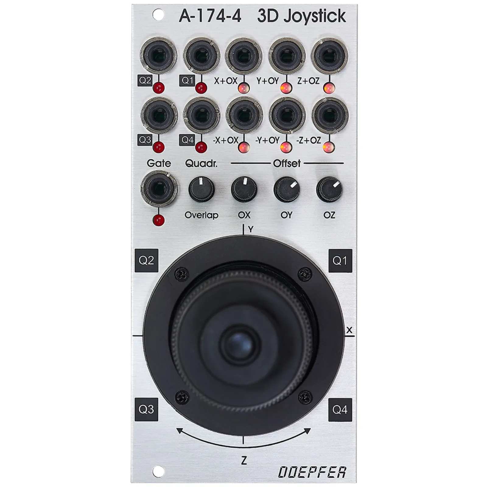 MIDI-контроллер для модульного синтезатора Doepfer A-174-4 3D Joystick