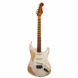 Электрогитара Fender Custom Shop Limited Red Hot Stratocaster Super Heavy Relic Aged White