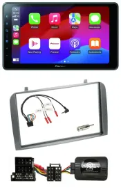 Pioneer Bluetooth 2DIN USB Lenkrad DAB Autoradio für Alfa Romeo GT 147 2000-2008