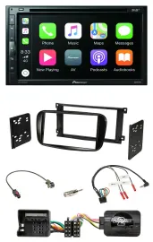 Автомагнитола Pioneer 2-DIN, DVD, DAB, Bluetooth, USB для Ford Mondeo 2007–2014, S-Max