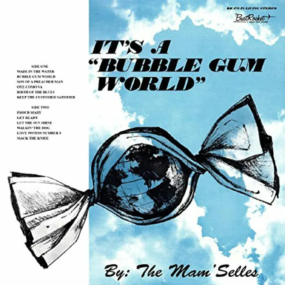 Виниловая пластинка Mam'Selles – It's A Bubble Gum World Релиз 2021 Sealed