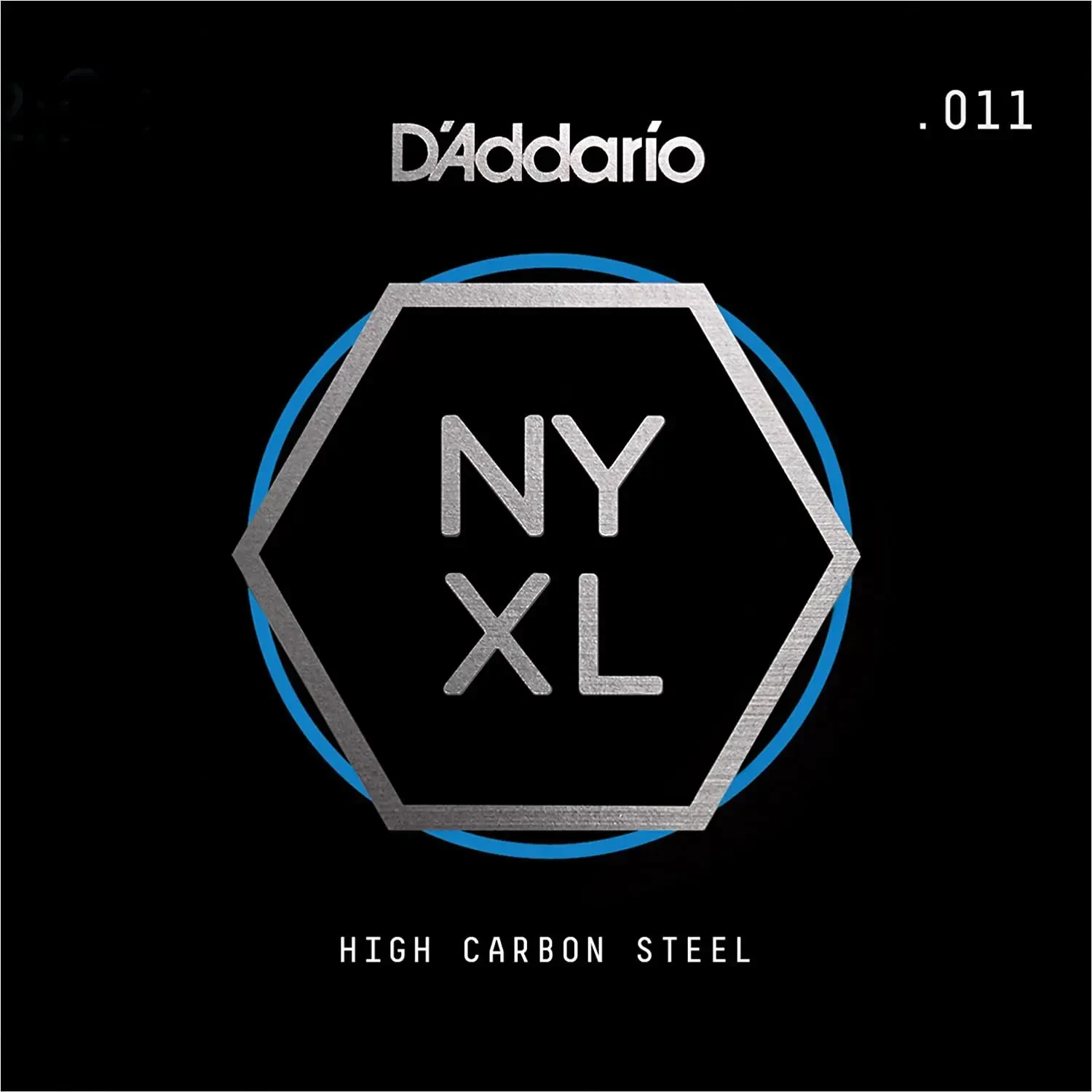 Струна одиночная D'Addario NYS011 NYXL Plain Steel Single 011