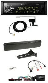 Pioneer Bluetooth DAB USB Lenkrad Autoradio für Ford Focus Mondeo schwarz