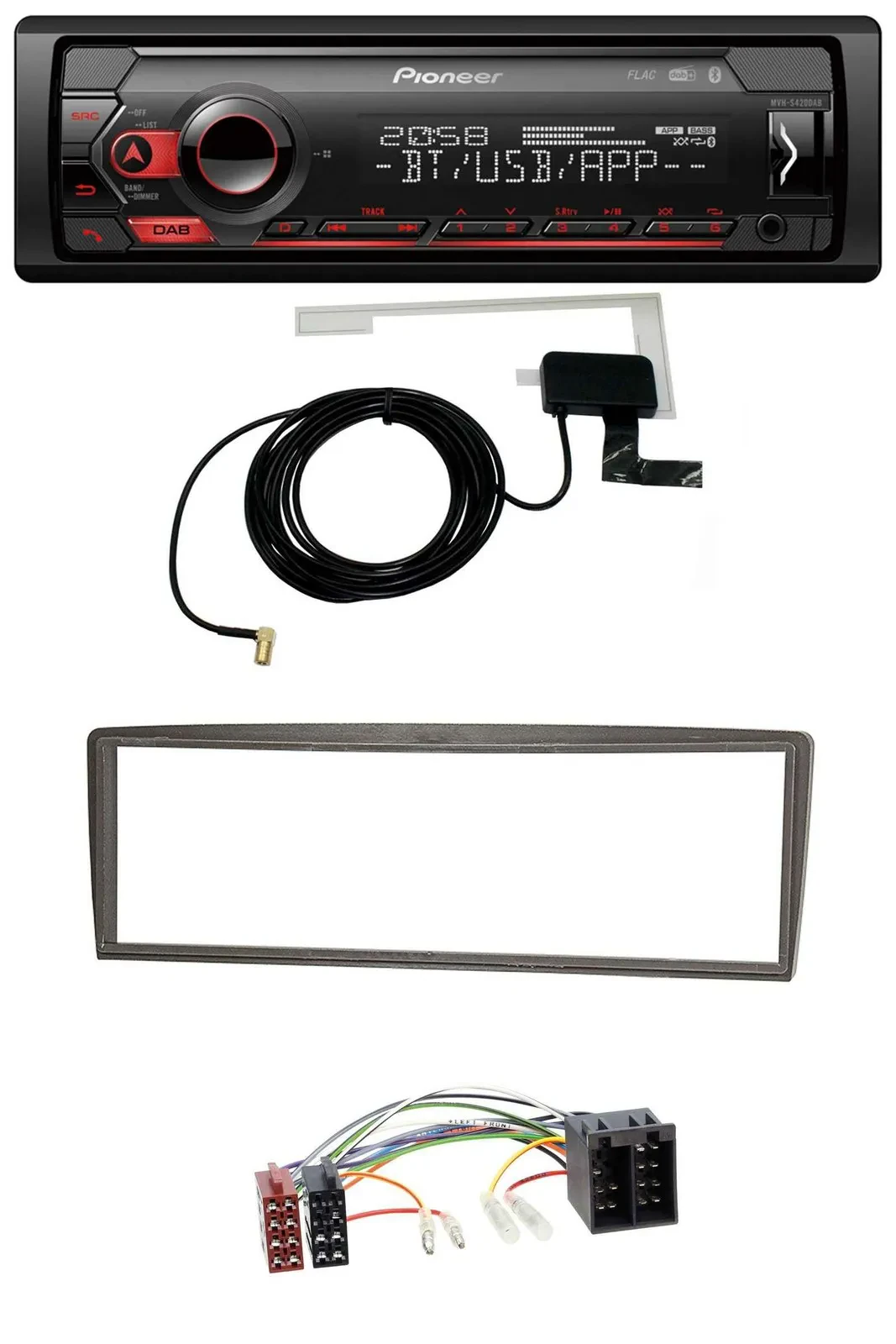 Автомагнитола для Alfa Romeo GTV (с 2004) Pioneer DAB, USB, MP3, Bluetooth