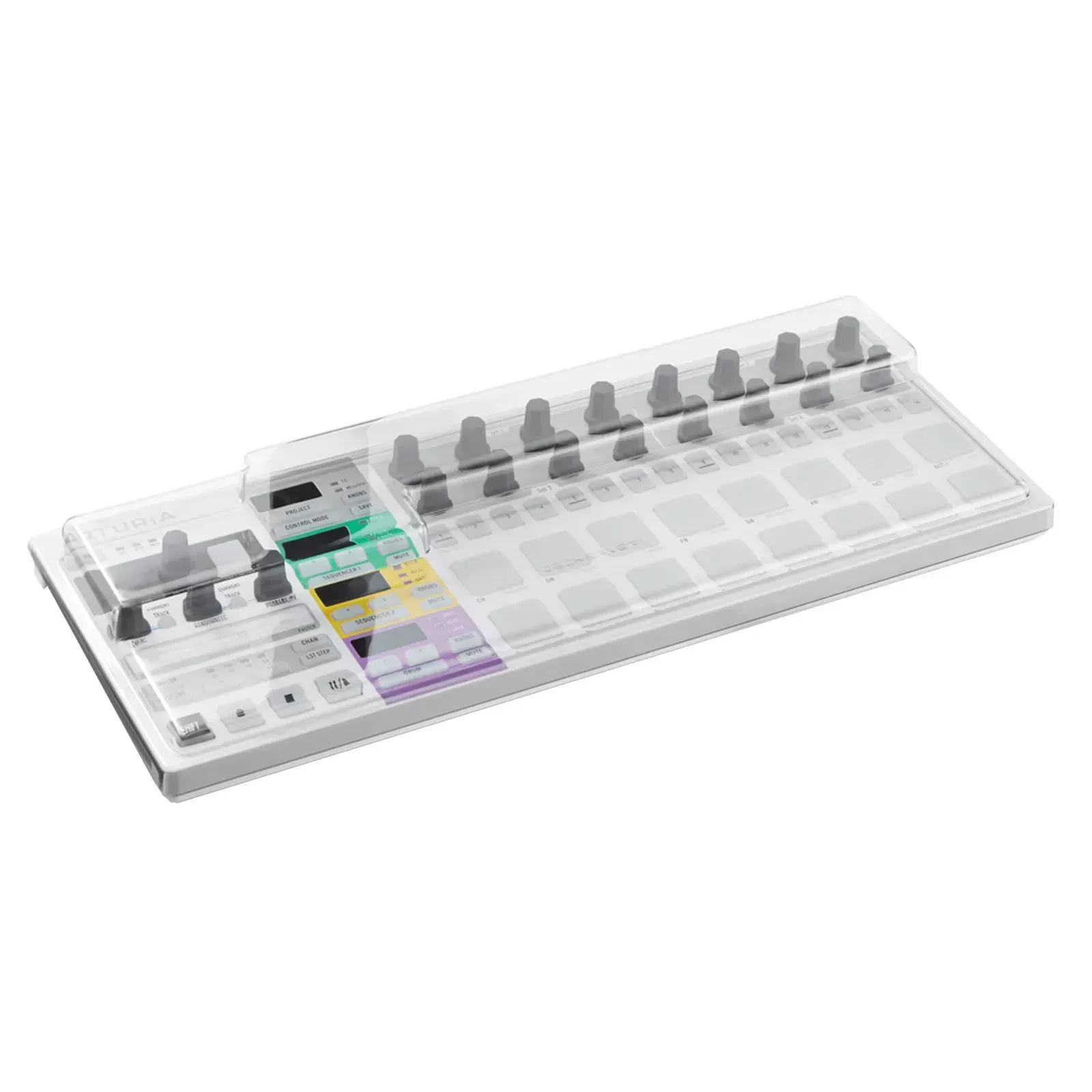 Защитная крышка для музыкального оборудования Decksaver Arturia Beatstep Pro Clear