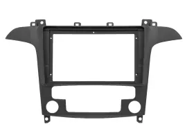 Radioblende für 9 Zoll Autoradio für Ford Galaxy S-Max Klimatronik 2006-2015 sch