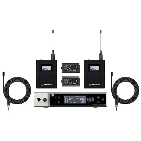 Микрофонная радиосистема Sennheiser EW-DX MKE 2 Set R1-9