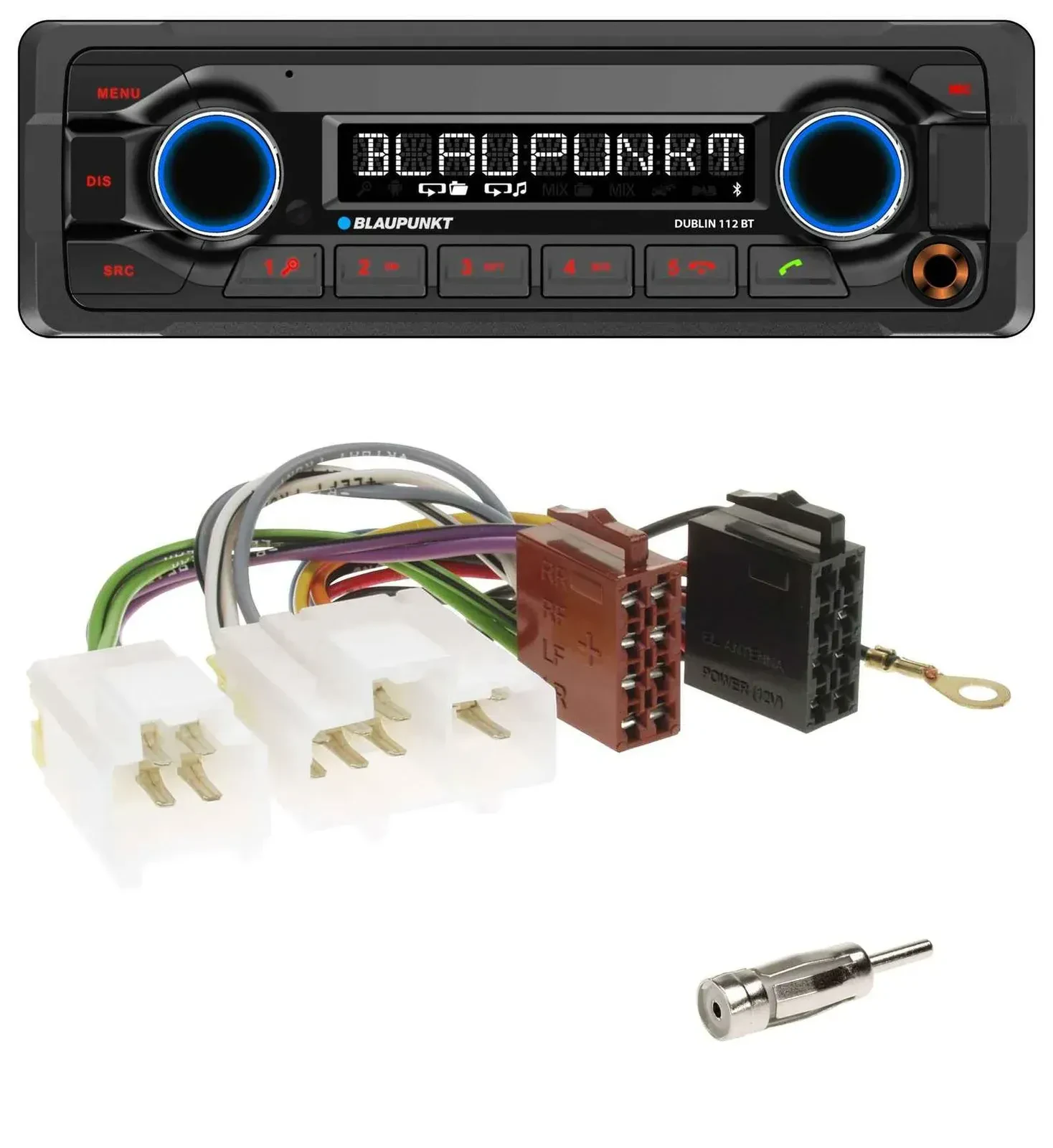Blaupunkt MP3 Bluetooth USB AUX Autoradio für Nissan Almera N15 (1995-2000)
