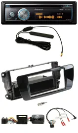 Pioneer CD USB Bluetooth DAB Lenkrad Autoradio für Seat Ibiza Klavierlack schwar