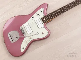 Fender Jazzmaster Roadworn + MJT Partscaster Burgundy Mist Relic w/ Mastery