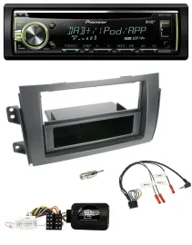 Автомагнитола Pioneer DAB CD USB MP3, совместима с кнопками на руле, для Fiat Sedici/Suzuki SX4
