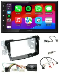 Автомагнитола Kenwood 2DIN USB DAB Bluetooth для Hyundai i40 (с 2011)