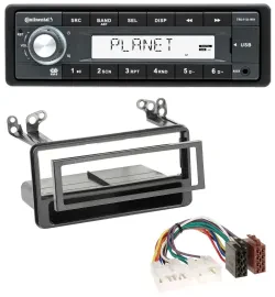 Continental USB MP3 AUX 1DIN Autoradio für Toyota MR2, RAV4, Yaris Verso