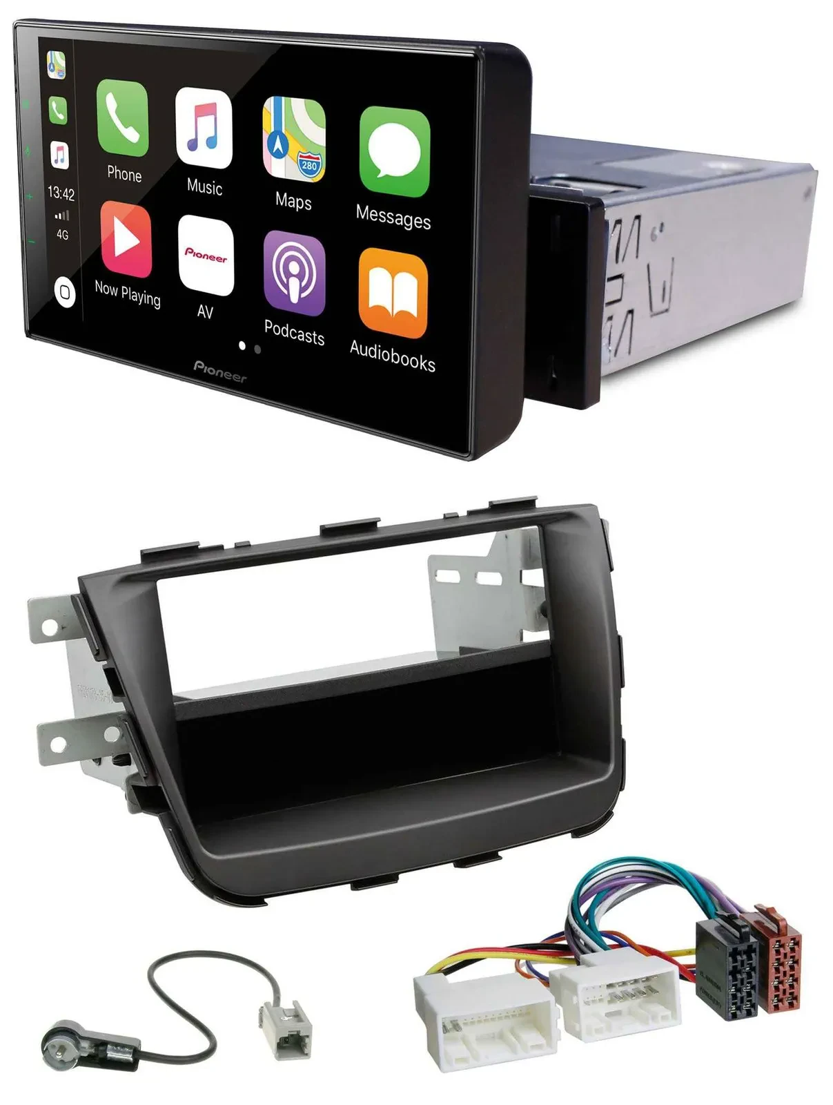 Pioneer Bluetooth MP3 DAB USB Autoradio für Kia Sorento II XM Facelift 12-15