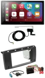 Pioneer USB Bluetooth DAB MP3 2DIN Autoradio für Mercedes R-Klasse 2006-2012