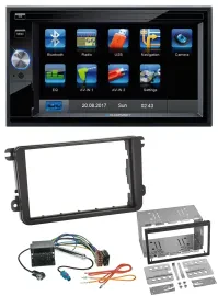 Blaupunkt SD Bluetooth 2DIN MP3 USB AUX Autoradio für VW Amarok ab 10 Beetle ab