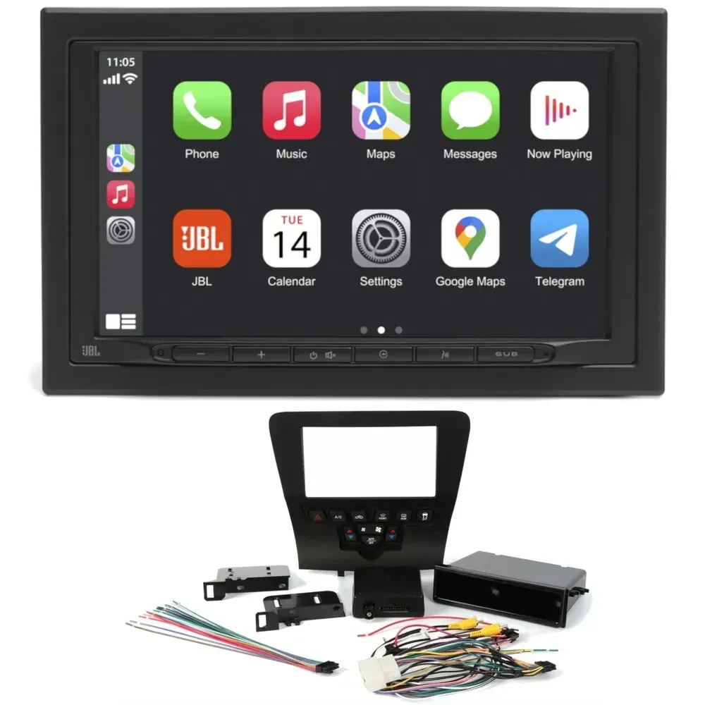 Автомагнитола JBL 2-DIN для Dodge Charger (2011–2023), беспроводная