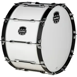Бас-барабан для марша Mapex Qualifier QLB2414CCSW 24" белый (глянец)