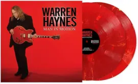Виниловая пластинка Warren Haynes – Man in Motion, красный мраморный винил (Релиз 2011)