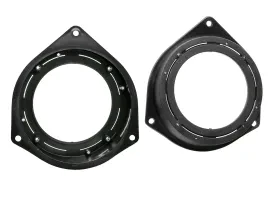 Lautsprecherringe für Alfa Fiat Ford Ka Opel Astra Corsa Zafira Vivaro 100mm-130