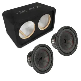 Сабвуфер NVX NE82S пассивный 2x8", закрытый, 3/4" MDF