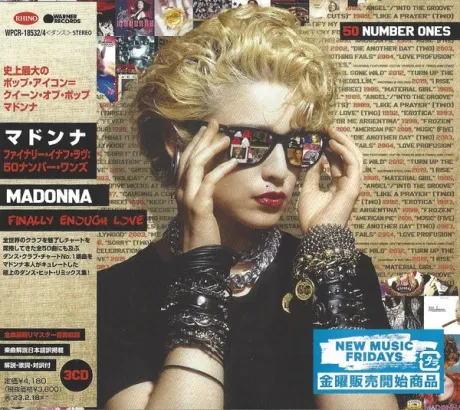 MADONNA - Finally Enough Love (3CD, Japan)