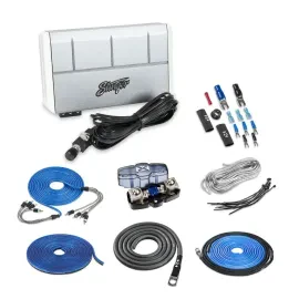 Stinger SPX700X4 700W 4-Channel Marine Powersports Amplifier w/ 8 Gauge Amp Kit