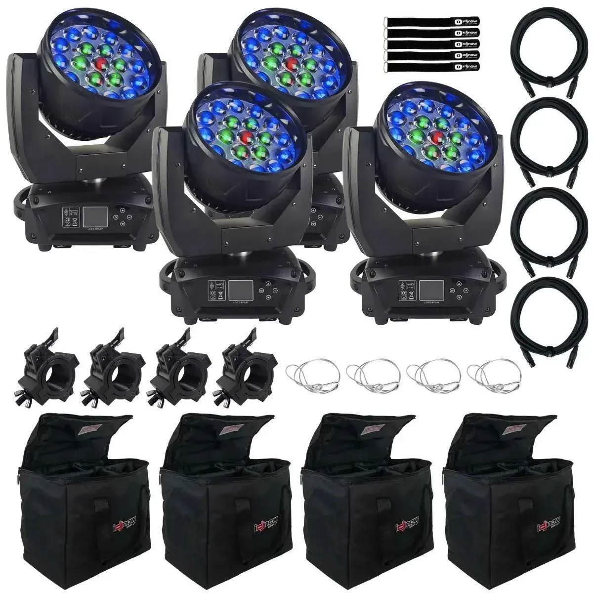 Прибор с полным движением Blizzard Lighting Flurry Z с аксессуарами (4 штуки)