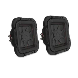 (2) Kicker L7T82 8" Solo-Baric L7T Dual 2-ohm Shallow Subwoofer