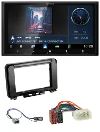 Автомагнитола для Suzuki Jimny (GJ) Kenwood 2DIN, Bluetooth, USB, DAB, MP3
