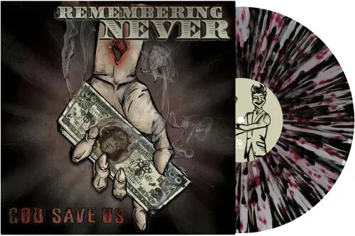 Виниловая пластинка Remembering Never - God Save Us [New Vinyl LP] Black, Clear Vinyl, Ltd Ed, Red,