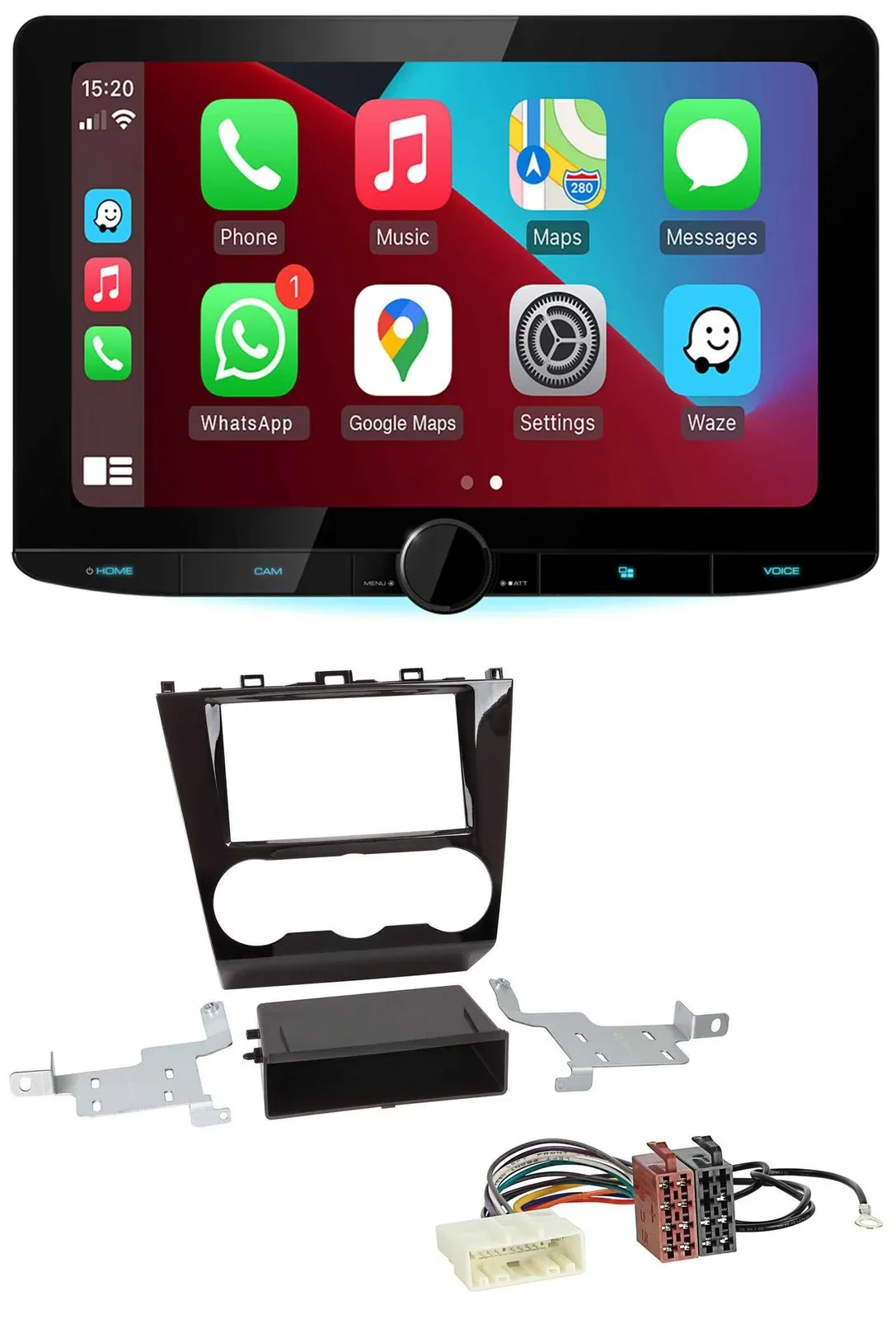 Kenwood MP3 USB DAB Bluetooth Autoradio für Subaru Forester SJ Facelift ab 15