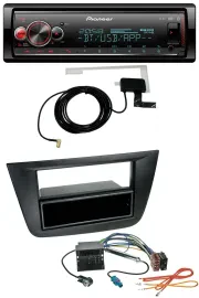 Автомагнитола для Seat Toledo/Altea (с 2005) Pioneer Bluetooth, DAB, USB, MP3, черный