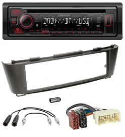Автомагнитола Kenwood MP3, CD, USB, Bluetooth, DAB для Nissan Almera (с 2003)