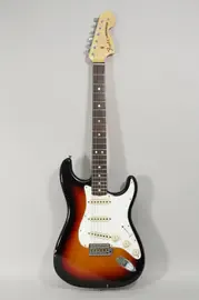 Электрогитара Fender Custom Shop '70 Stratocaster Relic Sunburst w/case USA 2015