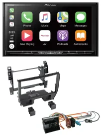 Pioneer 2DIN MP3 USB DAB DVD Bluetooth Autoradio für Citroen C3 2010-2016 DS3 ab