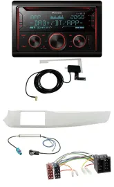 Автомагнитола Pioneer 2-DIN MP3 DAB USB CD Bluetooth для Alfa Romeo Giulietta 2010–2020